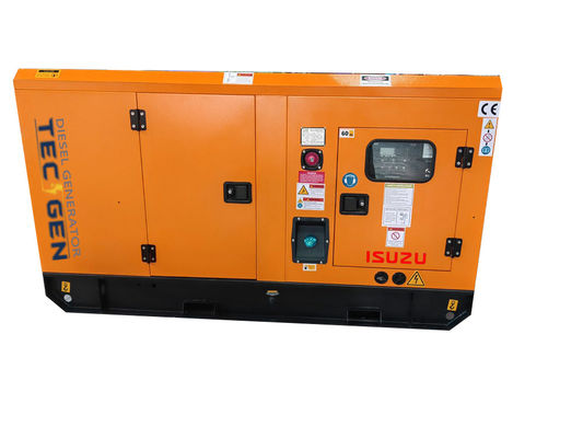 4 Cylinders 50kVA diesel engine genset isuzu diesel generator for factory back-up power